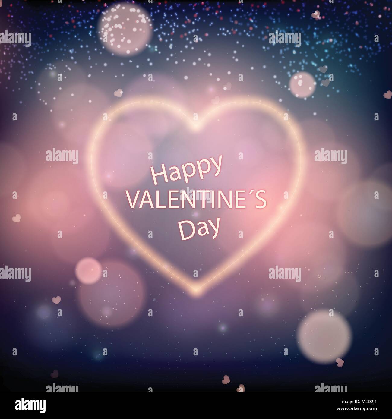 Valentines day. Red hearts Stock Vector Image & Art - Alamy