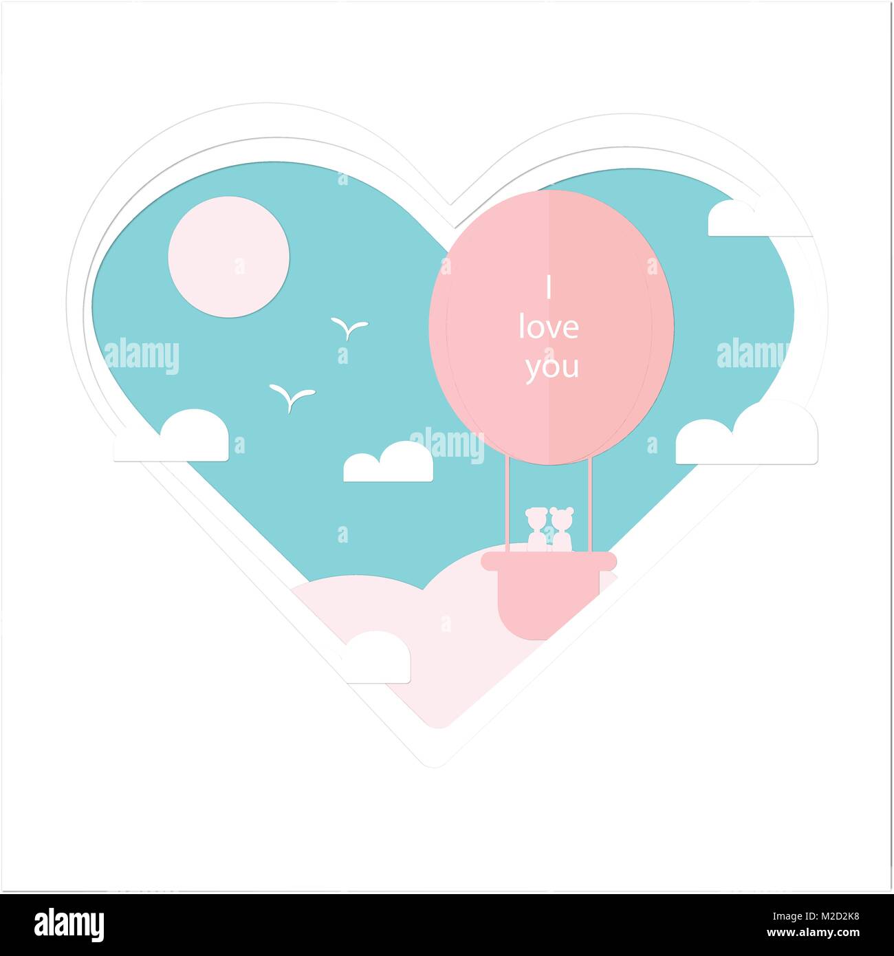 Valentines day. Red hearts Stock Vector Image & Art - Alamy