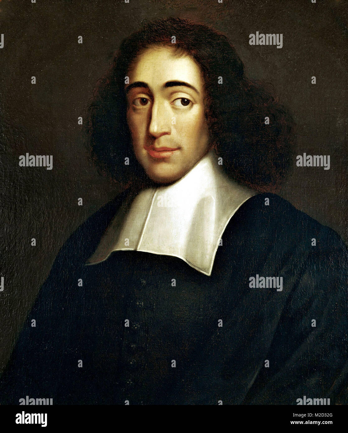 Baruch Spinoza, Benedito de Espinosa, (1632 – 1677) later Benedict de Spinoza was a Dutch philosopher Stock Photo