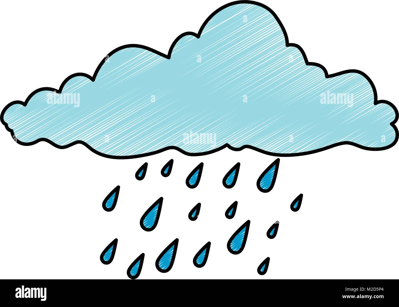 weather cloud rainy icon Stock Vector Image & Art - Alamy