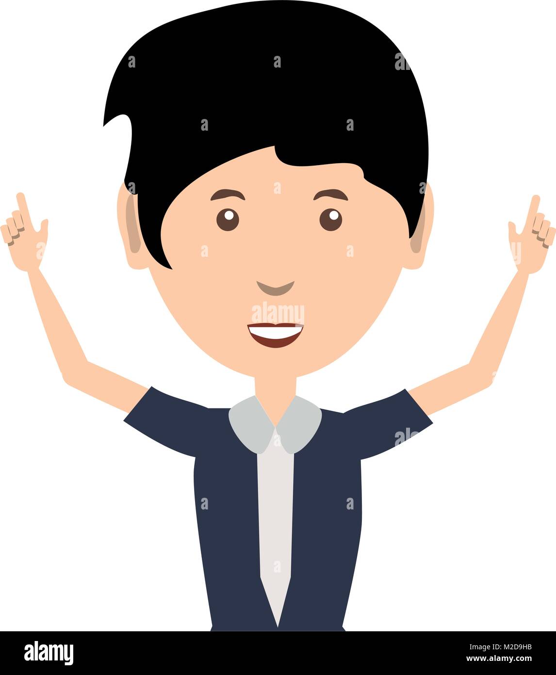 cartoon businessman icon Stock Vector Image & Art - Alamy