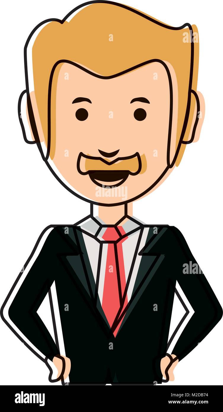 cartoon businessman icon Stock Vector Image & Art - Alamy
