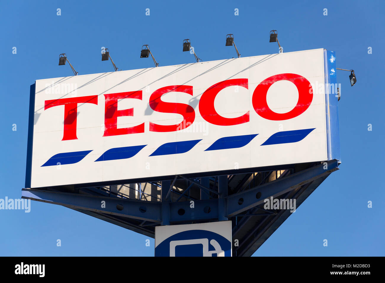 Tesco warehouse hires stock photography and images Alamy
