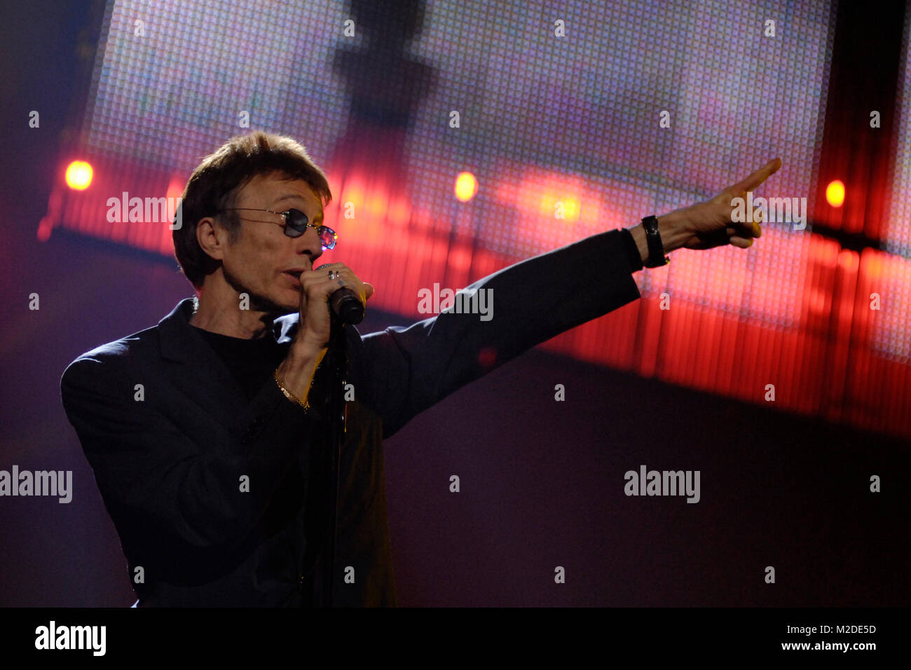 Robin Gibb von den Bee Gees bei der Nokia Night Of The Proms (NNOTP) in Hannover am 17.12.2008 / Foto: niehaus Stock Photo