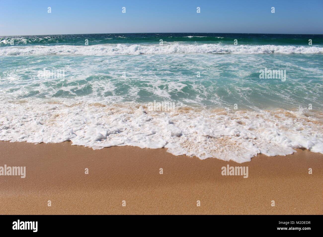 Beautiful Clean Beach Stock Photo - Alamy