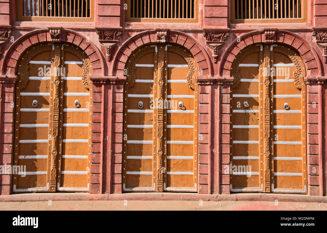 Old haveli homes, Bikaner, Rajasthan, India Stock Photo Alamy