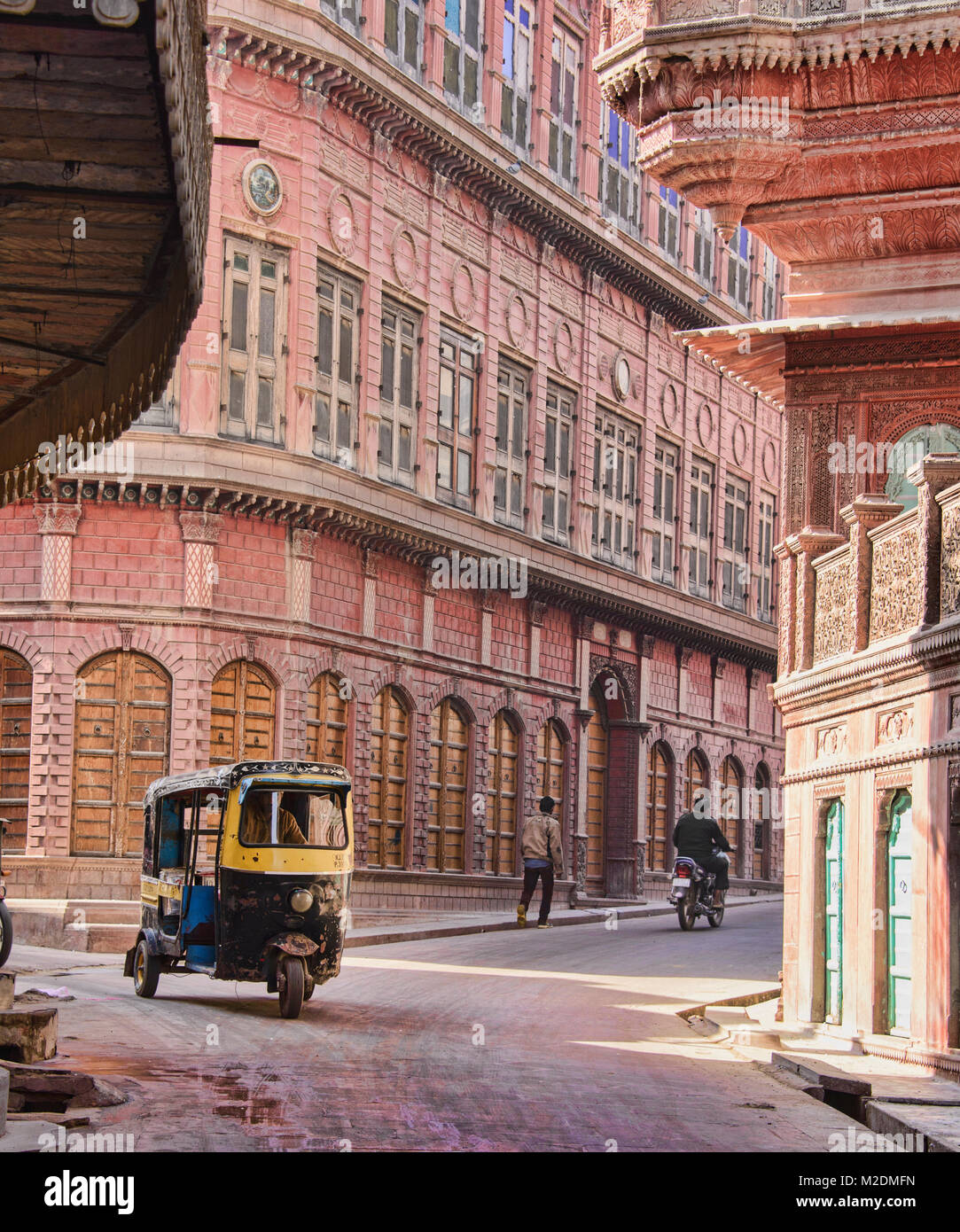 Old haveli homes, Bikaner, Rajasthan, India Stock Photo Alamy