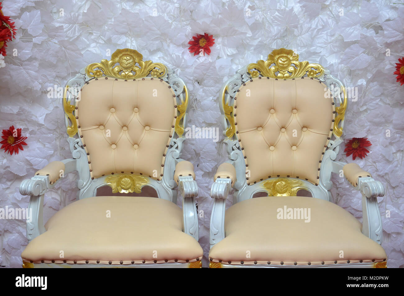 the bridal chair Stock Photo Alamy