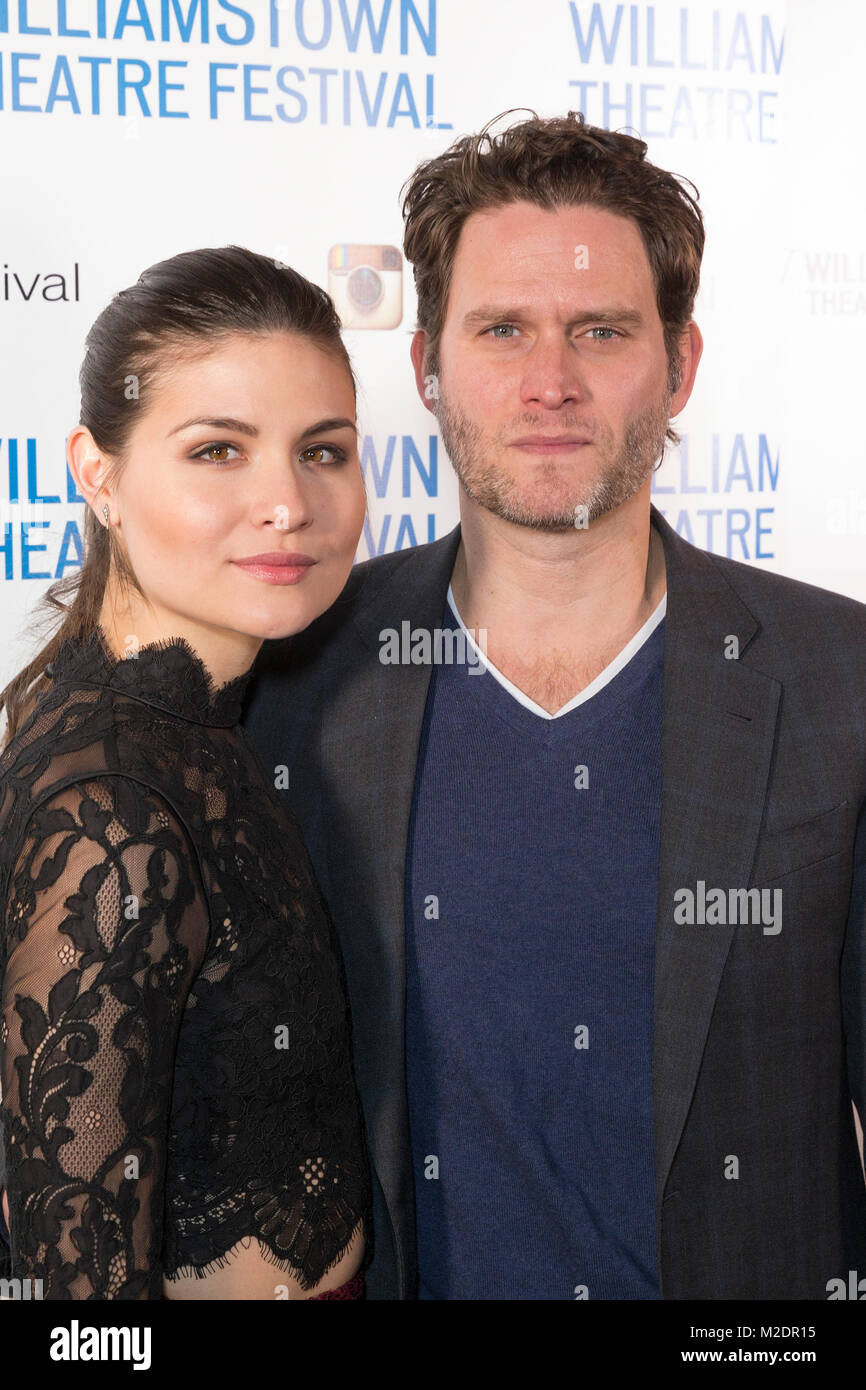 New York, United States. 05th Feb, 2018. Phillipa Soo and Steven Pasquale attends Williamstown Theatre Gala at Tao Downtown Credit: Lev Radin/Pacific Press/Alamy Live News Stock Photo