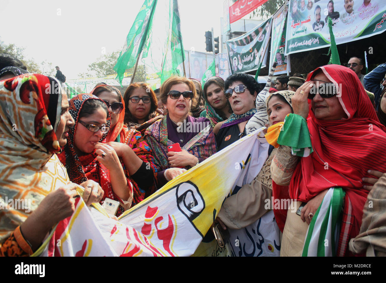 Pakistan In 2000 Lahore, Pakistan. 01st Jan, 2000. Pakistan demonstrators from different ...
