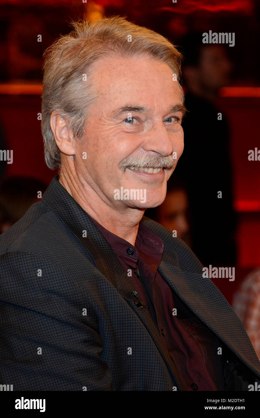 Augenarzt Dr. Albrecht Hennig bei der Aufzeichnung der NDR Talkshow 'Tietjen und Hirschhausen' im NDR Studio auf dem Messegelände  in Hannover am 13.12.2013 Stock Photo