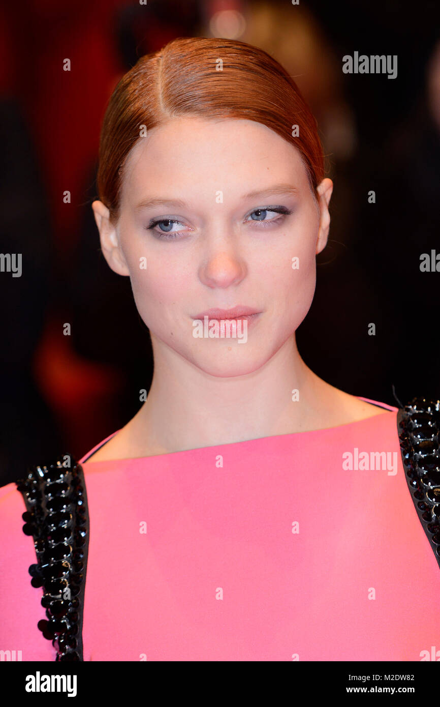 Berlin Feb 13 Lea Seydoux Arrives Stock Photo 95063200