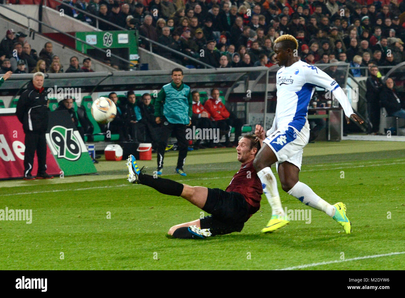 UEFA EUROPA-LEAGUE: Hannover 96 spielt 2:2 gegen den FC Kopenhagen in