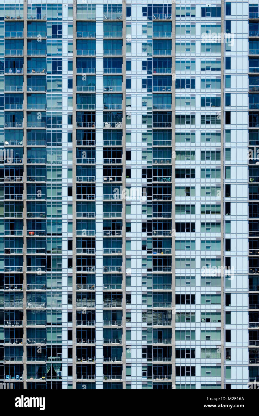 Balconies on modern apartment building Stock Photo - Alamy