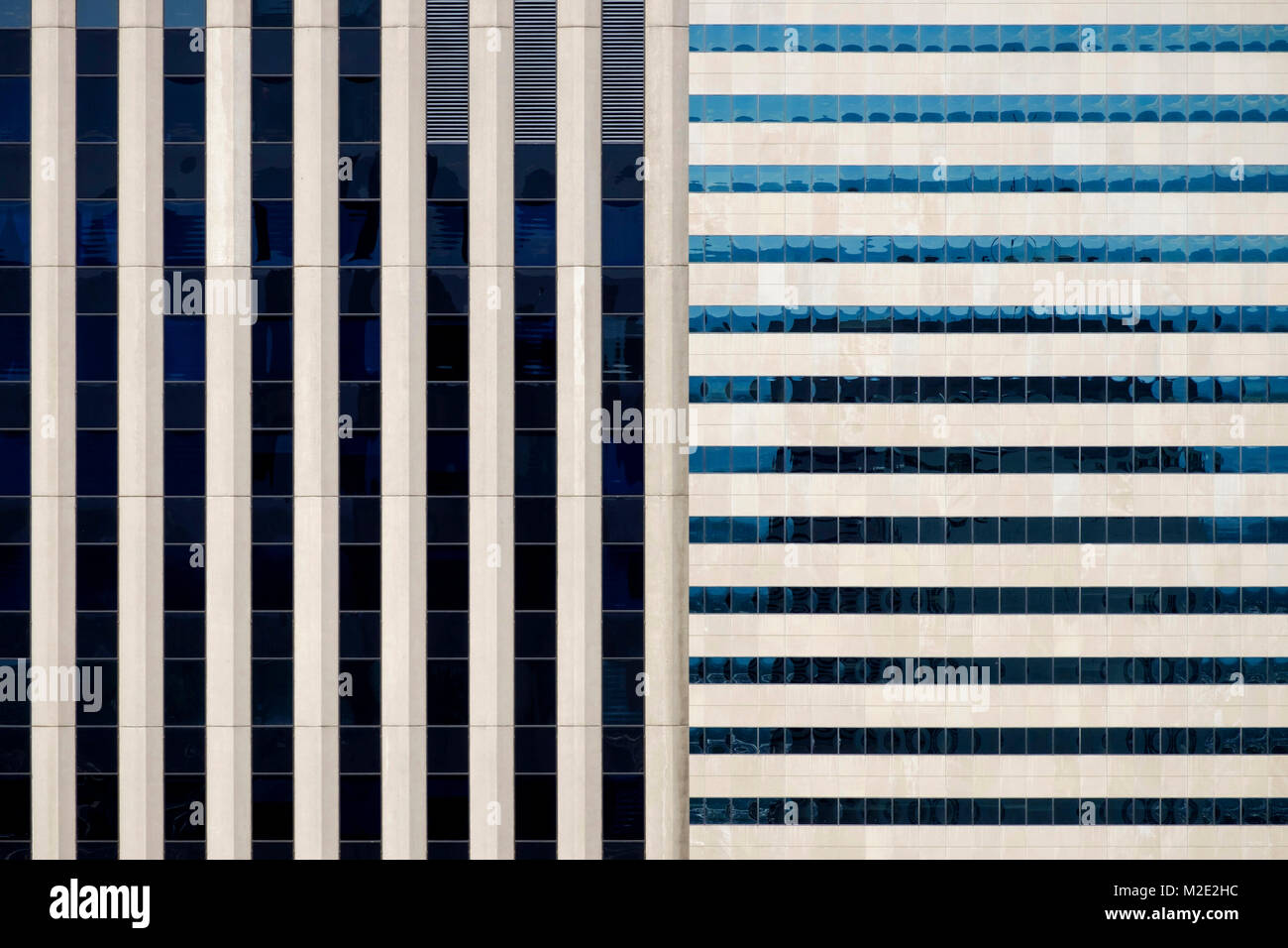 Windows on modern building Stock Photo