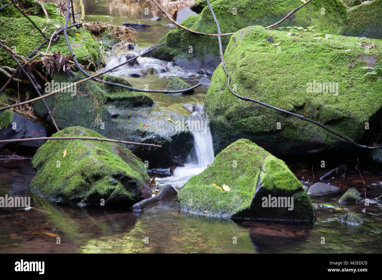 Water Stream Over Rocks Water over rocks hi-res stock photography and images - Alamy