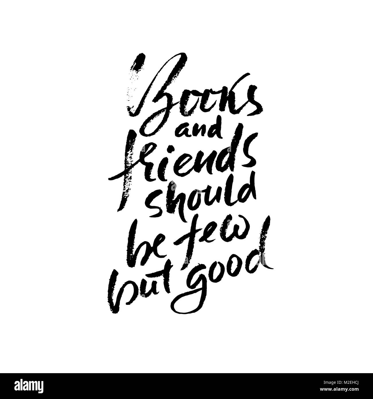 Vintage lettering books Stock Vector Images - Alamy