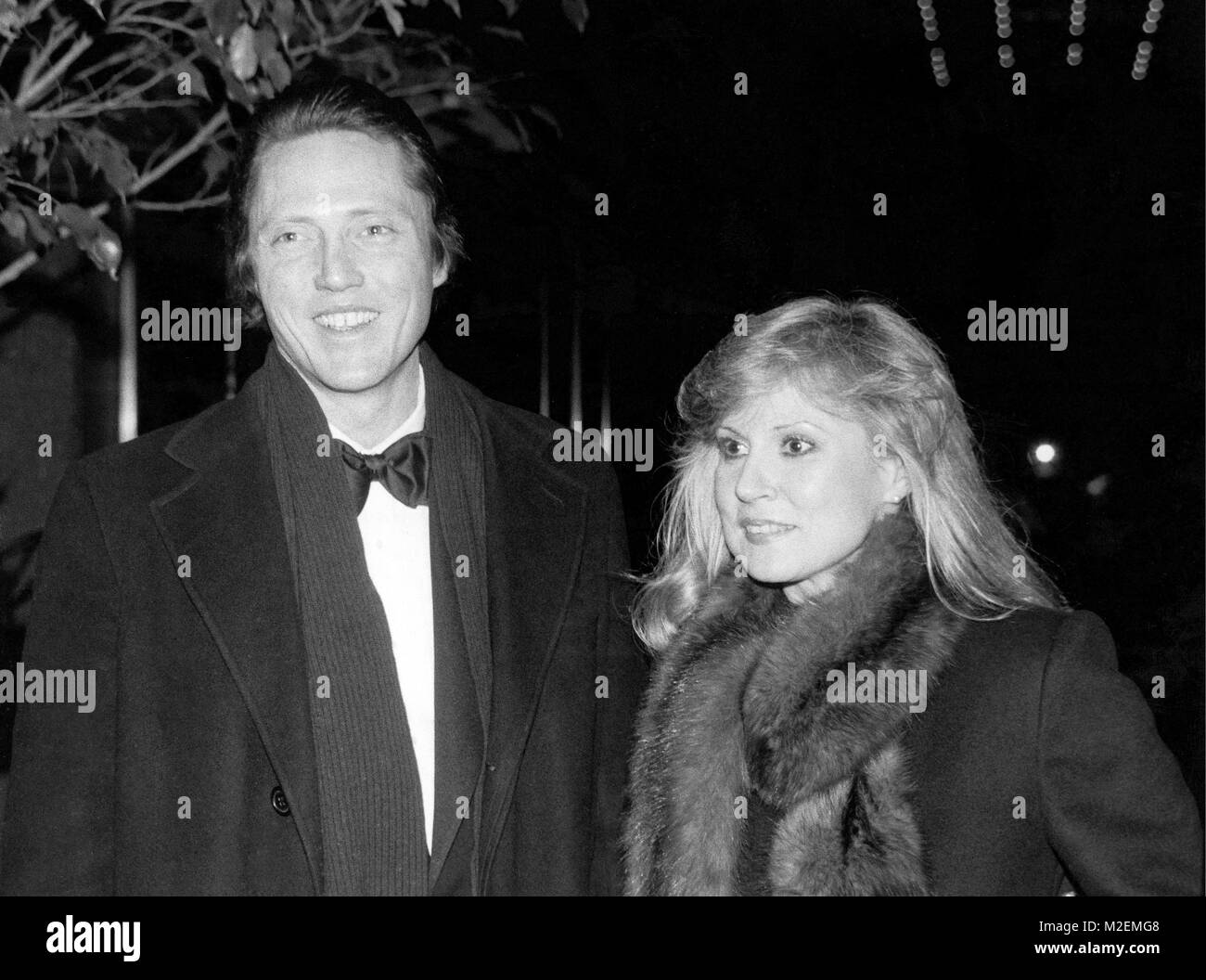 Christopher Walken with his wife, Georgianne Walken, 1981. © Credit: RTMcbride /MediaPunch Stock Photo