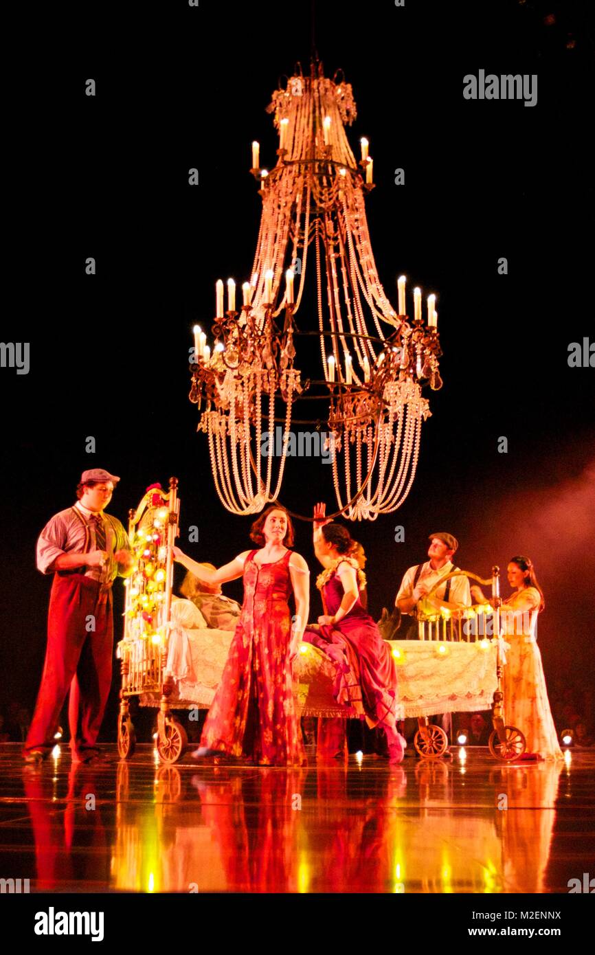 Der Cirque du Soleil, ein kanadisches EnterteinmentUnternehmen, mit