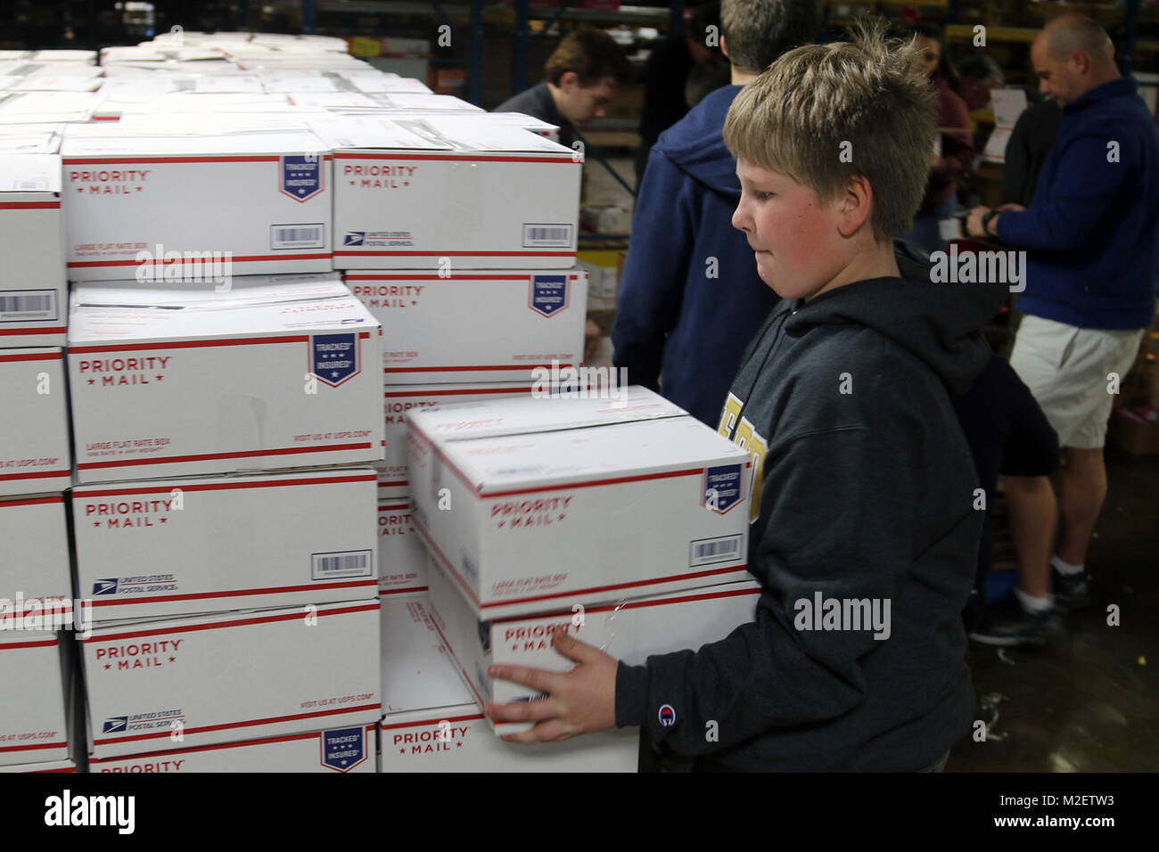 St. Stephens Lutheran School, North Carolina businesses, care packages