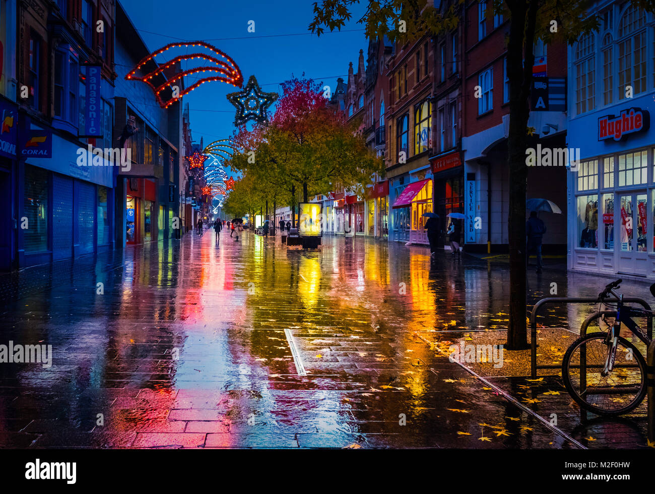 Wet night in hi-res stock photography and images - Alamy