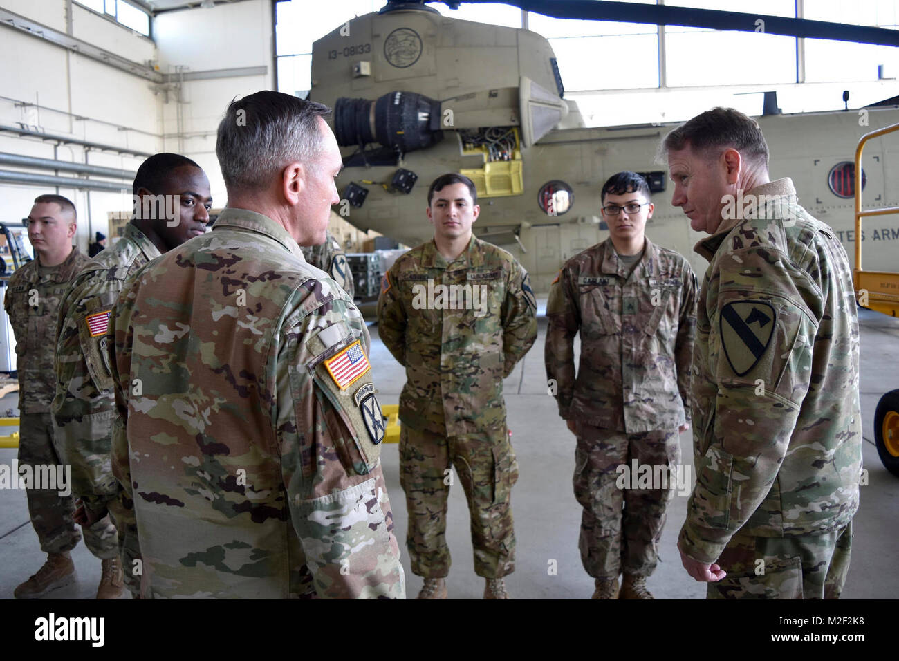 Brig. Gen. Matthew Van Wagenen, 1st Cavalry Division's Deputy Commander
