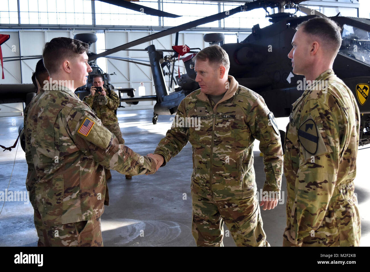 Brig. Gen. Matthew Van Wagenen, 1st Cavalry Division's Deputy Commander