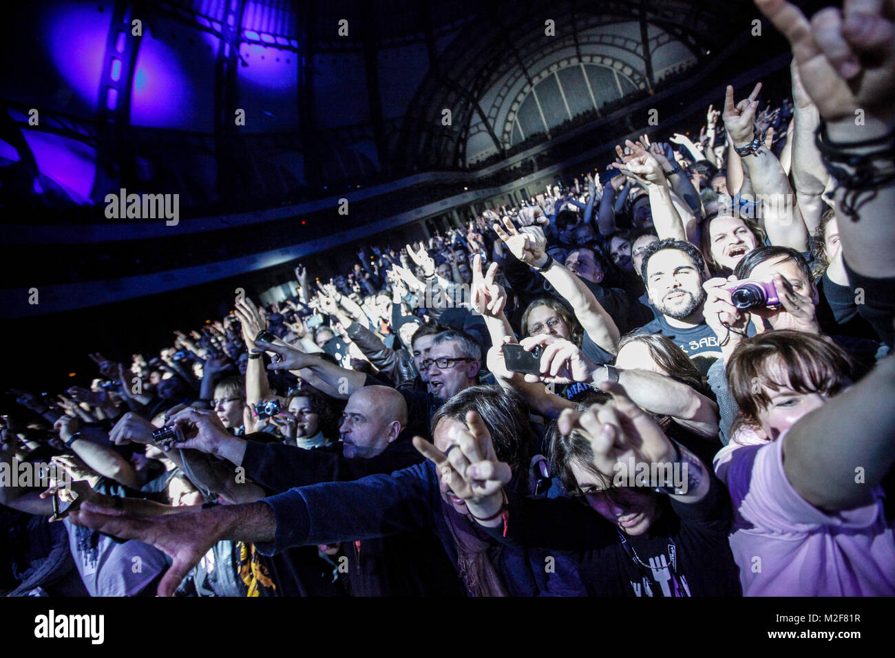 Die britische Heavy-Metal-Band Black Sabbath spielte am Mittwoch (04.12.2013) in der Festhalle Frankfurt. +++ 3S PHOTO / Foto: Sven-Sebastian Sajak Stock Photo