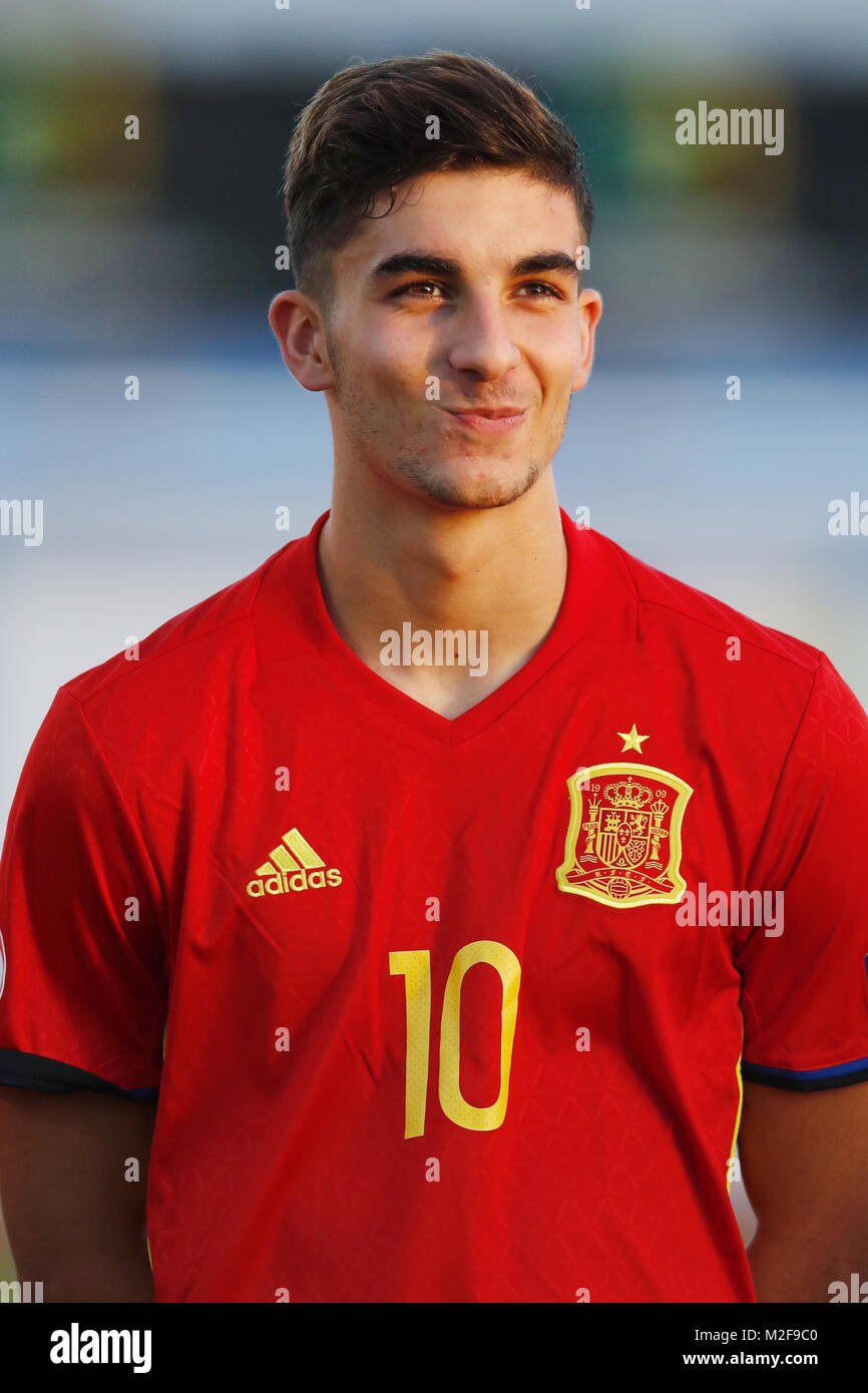 Maspaloms, Spain. 30th Jan, 2018. Ferran Torres (ESP) Football/Soccer :  Under-19 International Tournament 