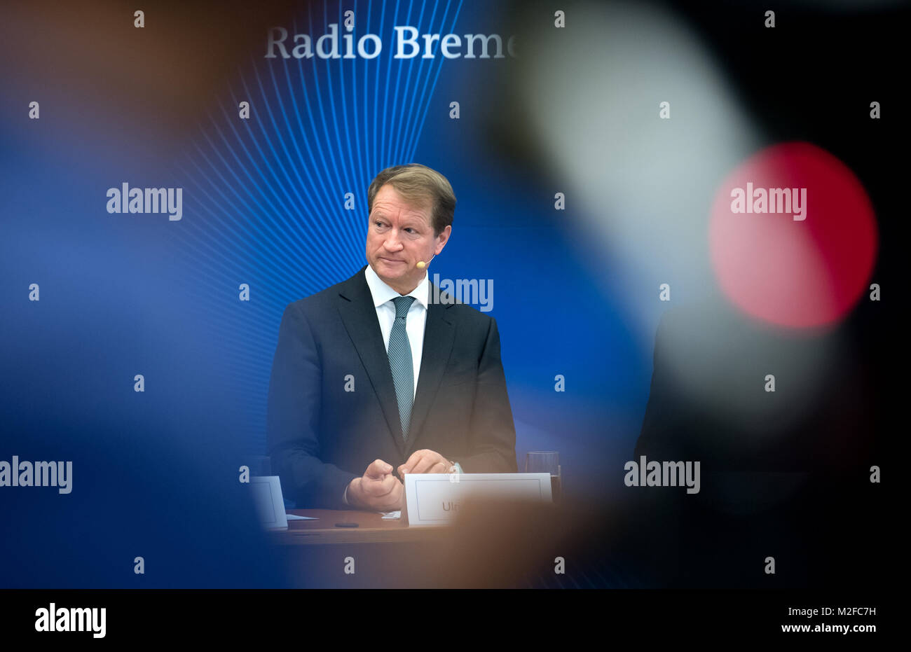 Munich, Germany. 07th Feb, 2018. Ulrich Wilhelm, Chairman of the ARD ...