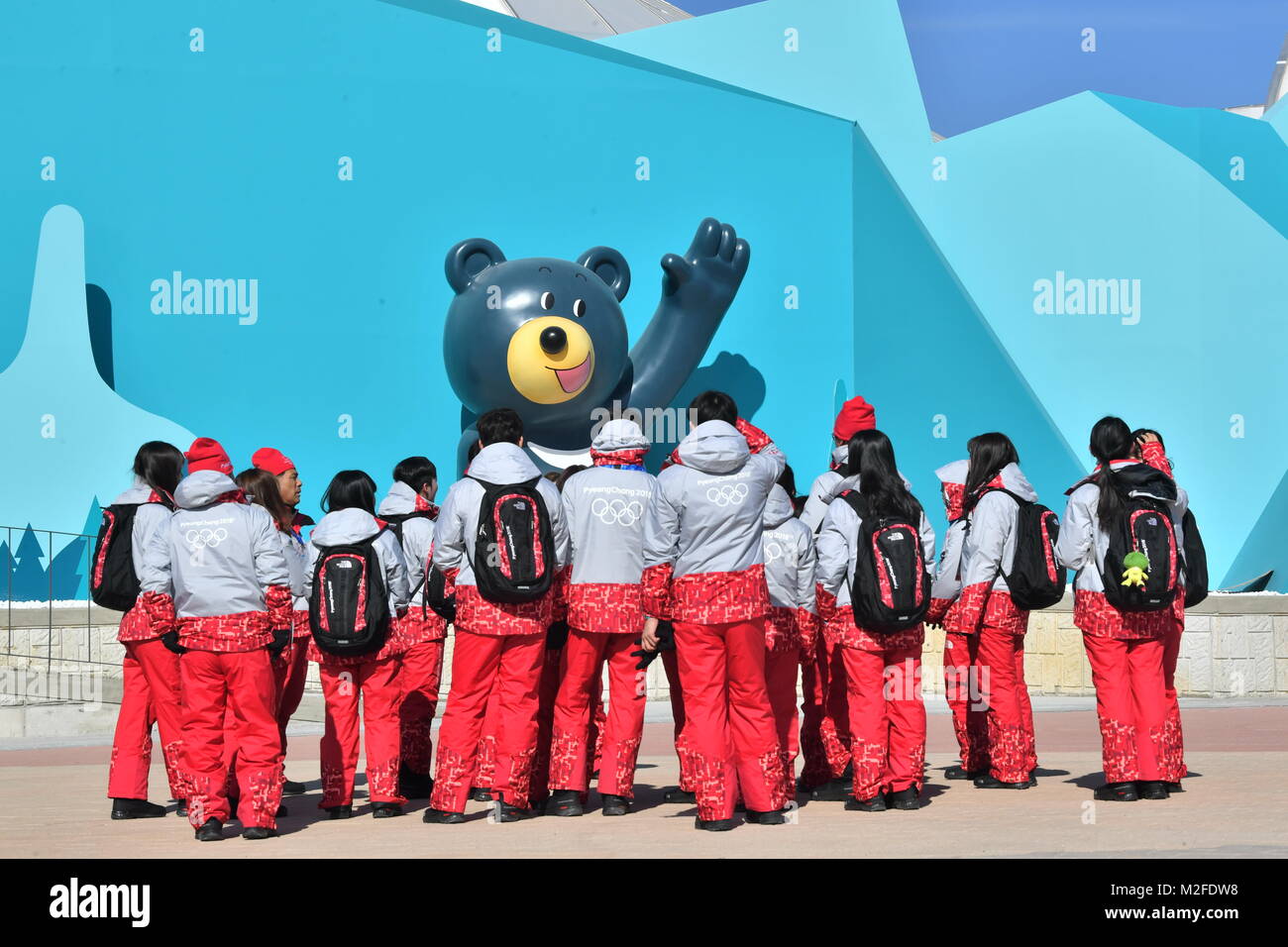 Olympics 2018 mascot hi-res stock photography and images - Alamy