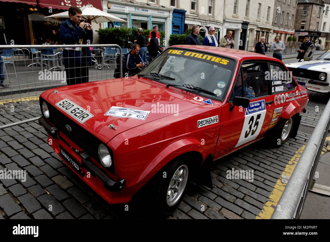 The Perth stage of the Colin McRae Rally, 27th September 2008 Stock ...