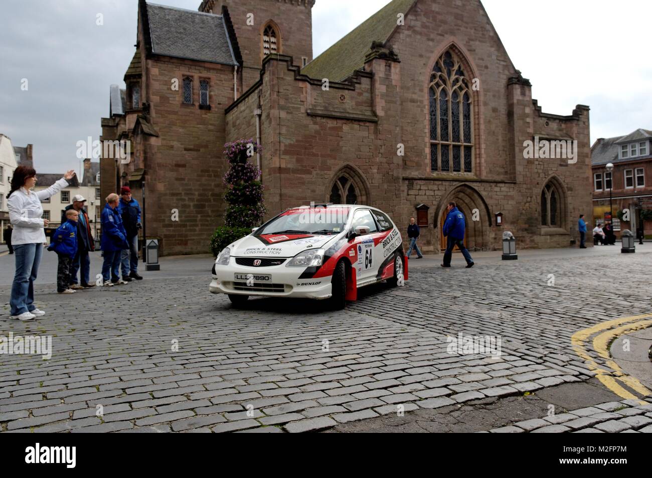 The Perth stage of the Colin McRae Rally, 27th September 2008 Stock ...