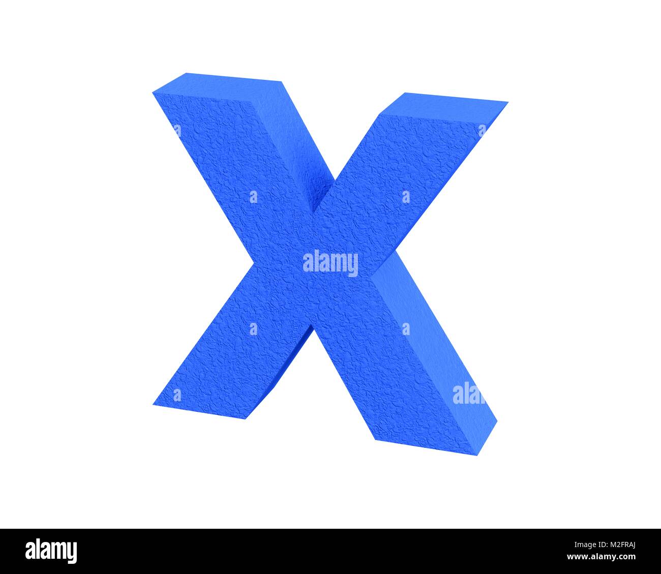 Blue Letter X