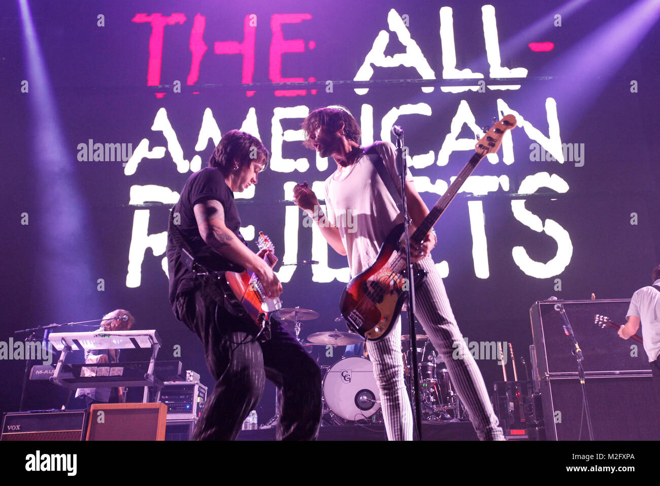 The All-American Rejects als Vorband von blink 182 in der Festhalle Frankfurt. +++ 3S PHOTO / Foto: Sven-Sebastian Sajak Stock Photo
