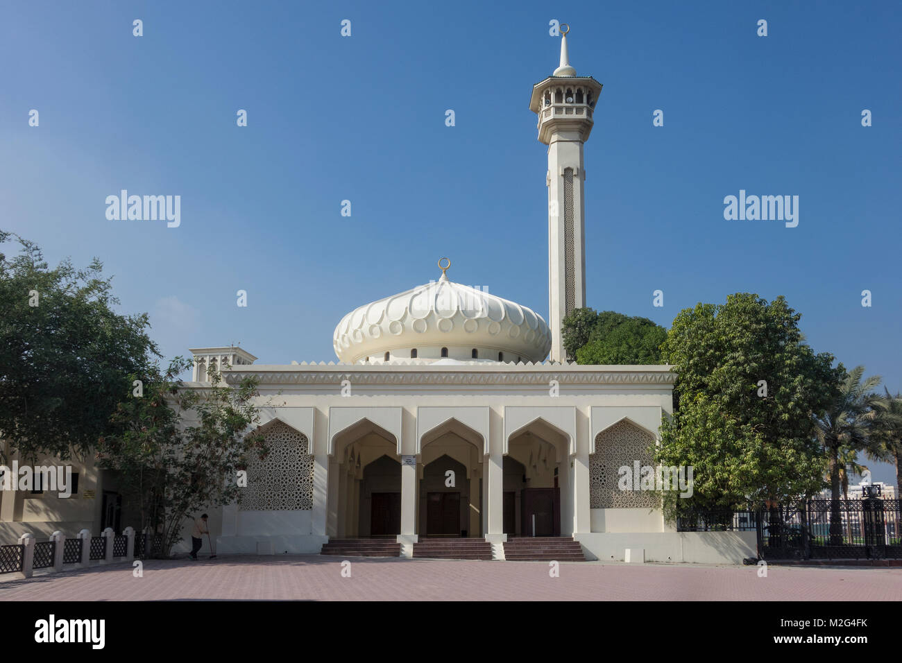 United Arab Emirates, Dubai, Al Farouq Mosque Stock Photo Alamy