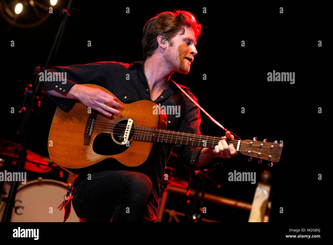 Die FolkRockBand The Lumineers aus Denver, Colora im Amphitheater