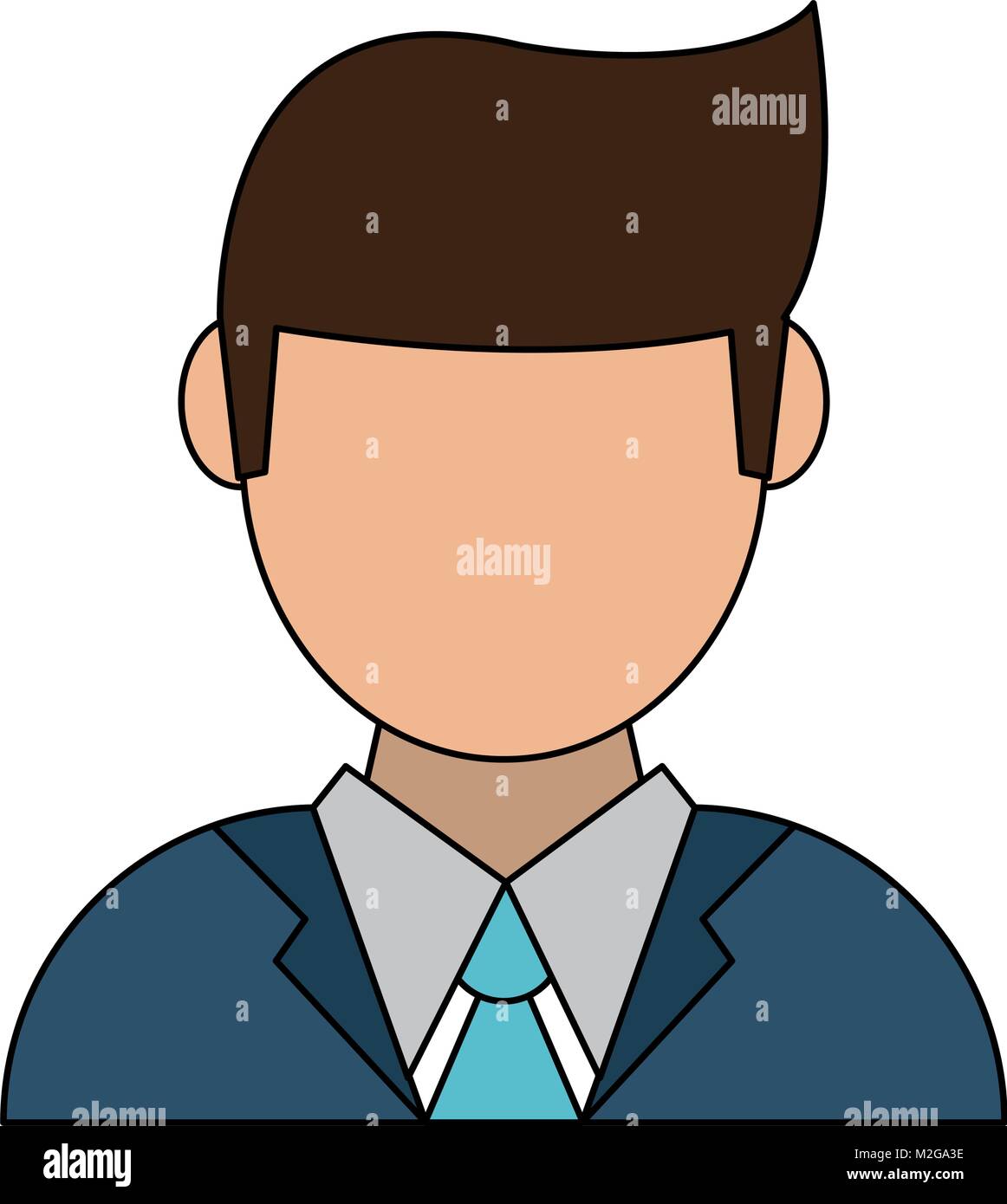 Businessman profile avatar Stock Vector Image & Art - Alamy
