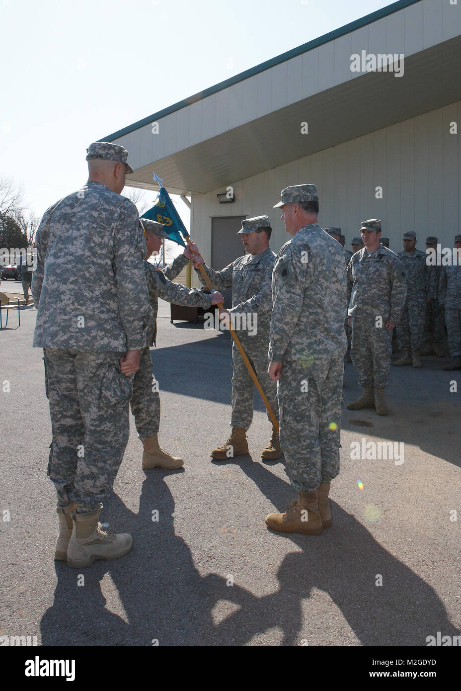 63rd CST, OKNG, Change of Command 011 by Oklahoma National Guard Stock Photo Alamy