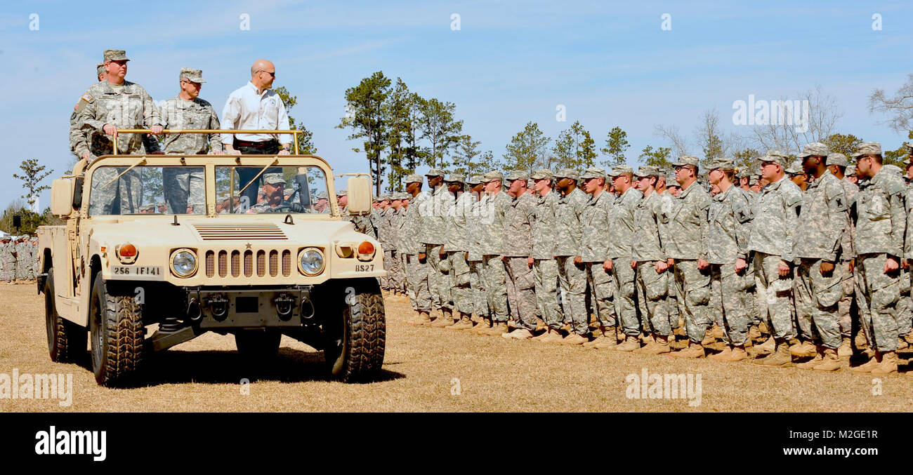 CAMP SHELBY, Ms. Louisiana National Guardmen of the 256th Infantry