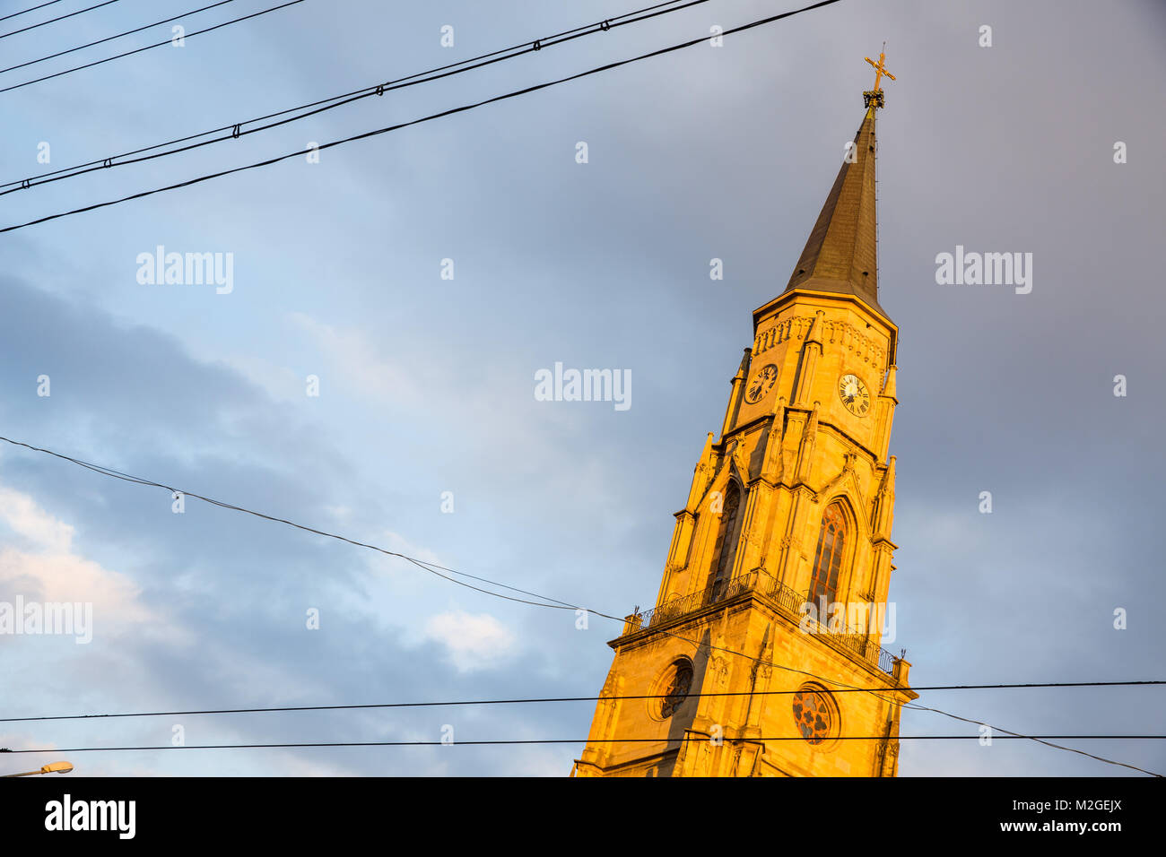 Unirii Square, Cluj, Romania Stock Photo Alamy