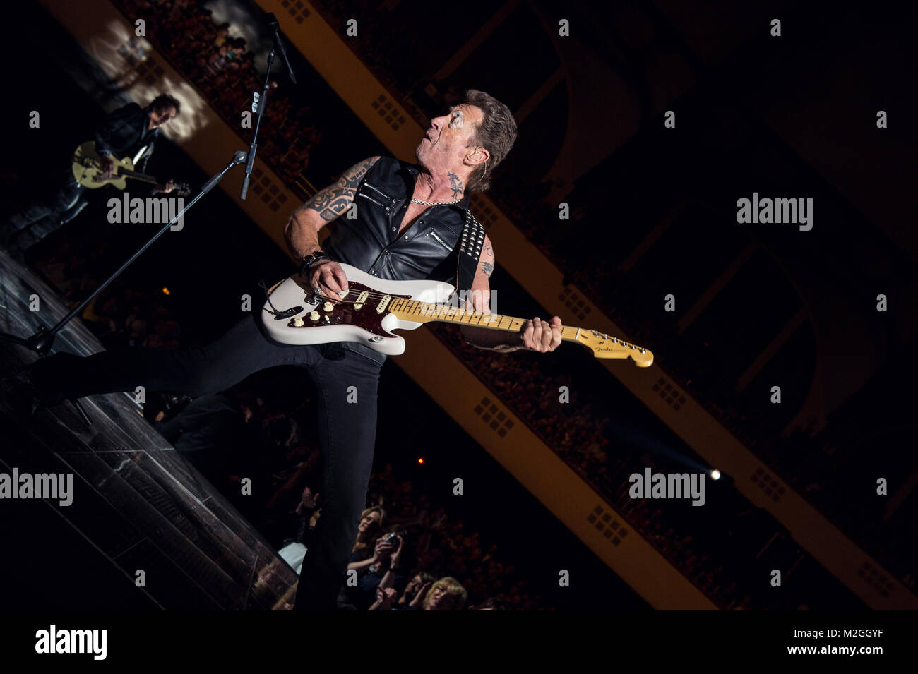 Der Pop- und Rock-Musiker Peter Maffay spielt am Dienstag (20.01.2015) das erste von zwei Konzerten im Rahmen seiner aktuellen Tournee in der Frankfurter Festhalle. +++ 3S PHOTO / Foto: Sven-Sebastian Sajak Stock Photo