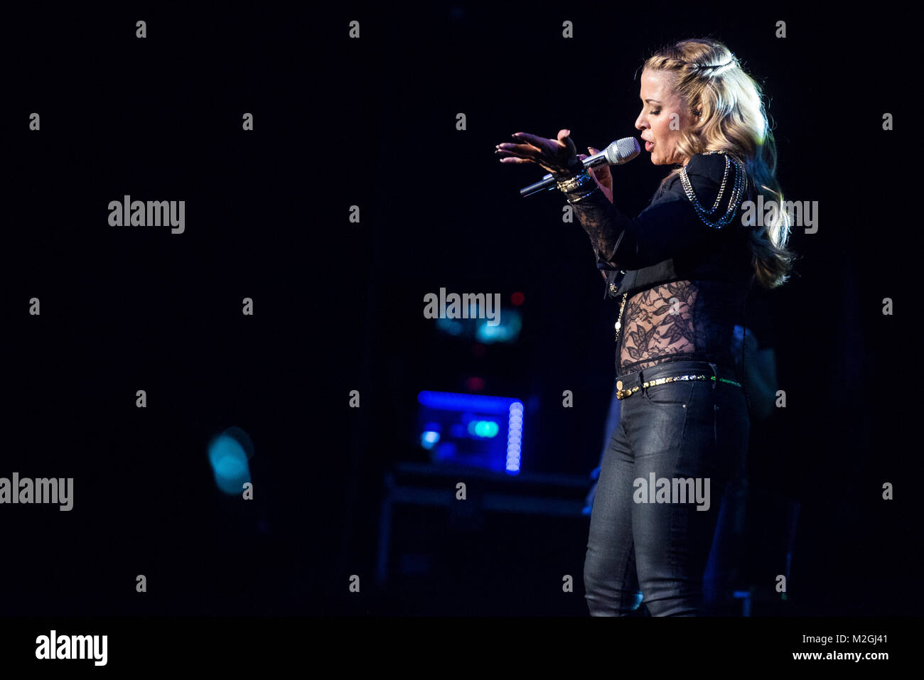 Die us-amerikanische Sängerin und Songwriterin Anastacia spielt am Montag (26.01.2015) in der Frankfurter Jahrhunderthalle. +++ 3S PHOTO / Foto: Sven-Sebastian Sajak Stock Photo