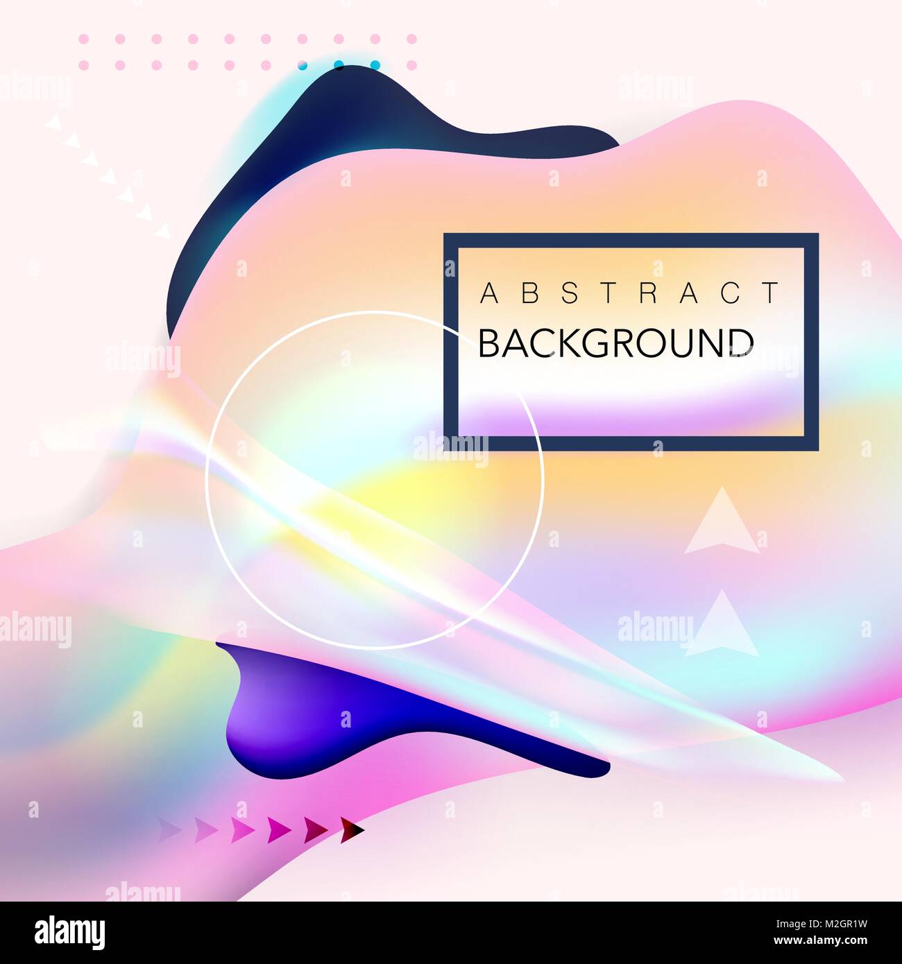 fluid poster design, coloring abstract background Stock Vector Image ...