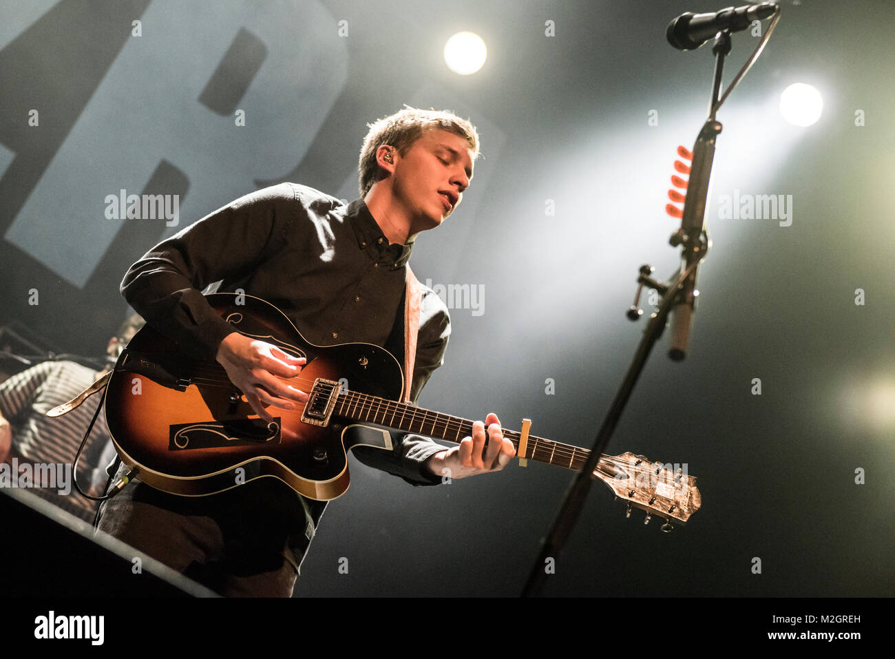 Der britische Singer-Songwriter George Ezra spielt am Samstag (15.11.2014) in der Batschkapp Frankfurt. +++ 3S PHOTO / Foto: Sven-Sebastian Sajak Stock Photo