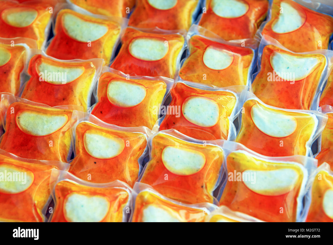 Fairy Platinum All in One dishwasher tablet in soap compartment of  dishwasher Stock Photo - Alamy