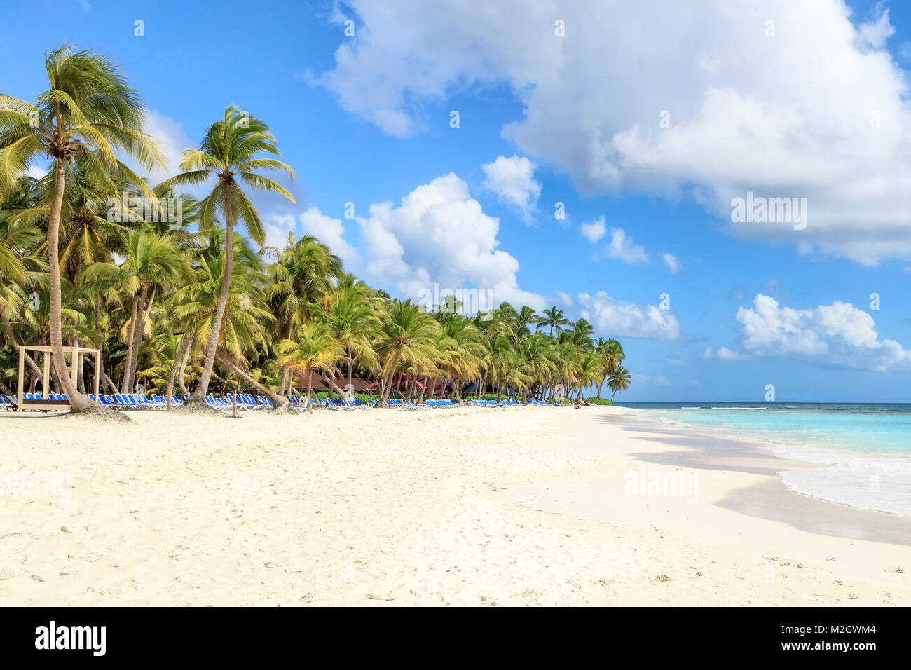 Vacation in Dominican Republic Stock Photo