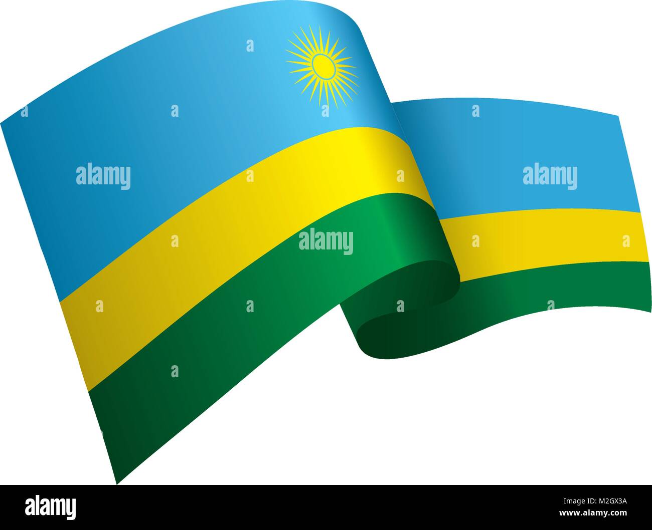 Rwanda flag, vector illustration Stock Vector Image & Art - Alamy