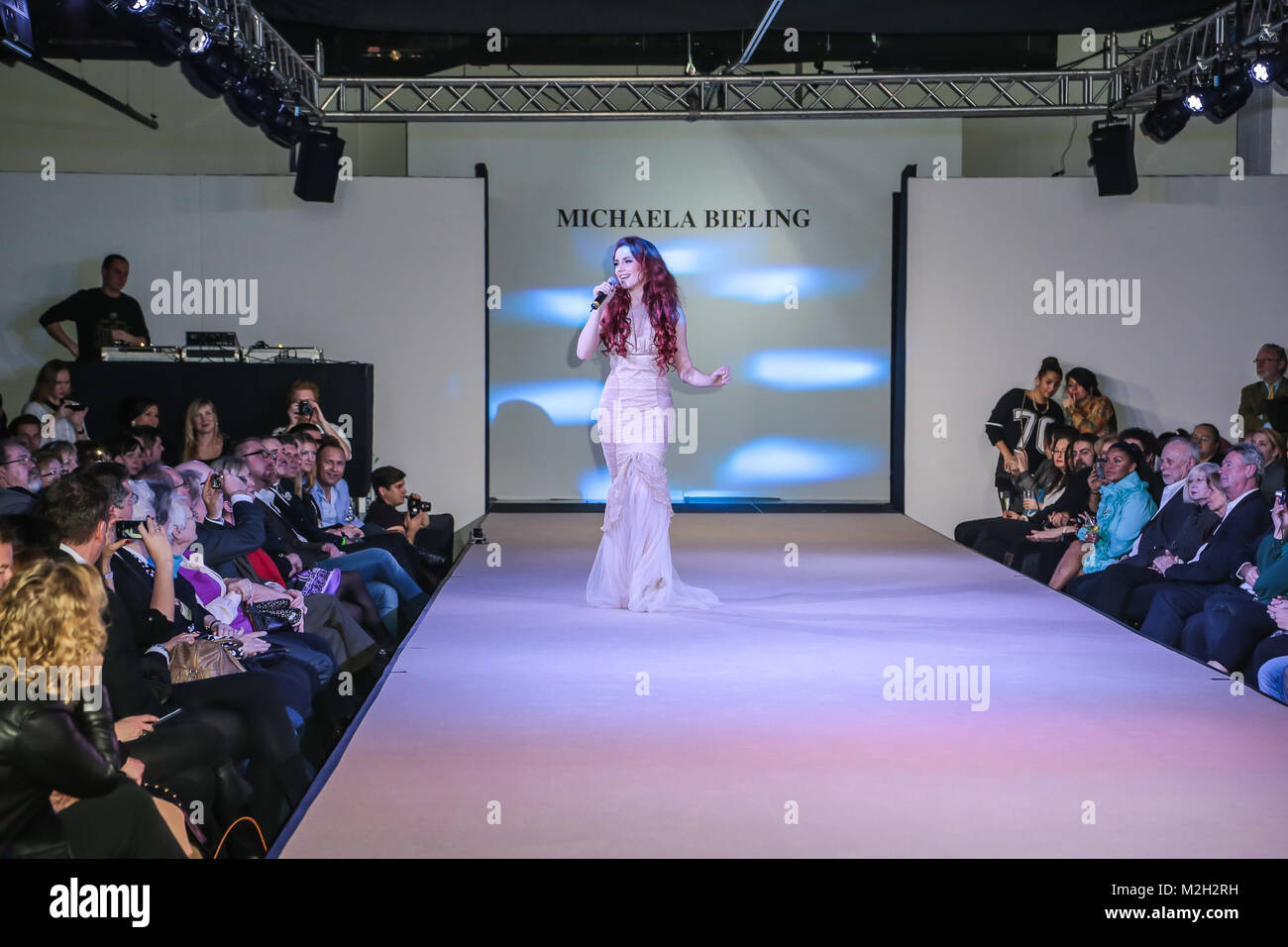 Kerstin Merlin, Fashionweek 2014 - Runwayshow von Michaela Bieling.Credit Tamara Bieber Stock Photo