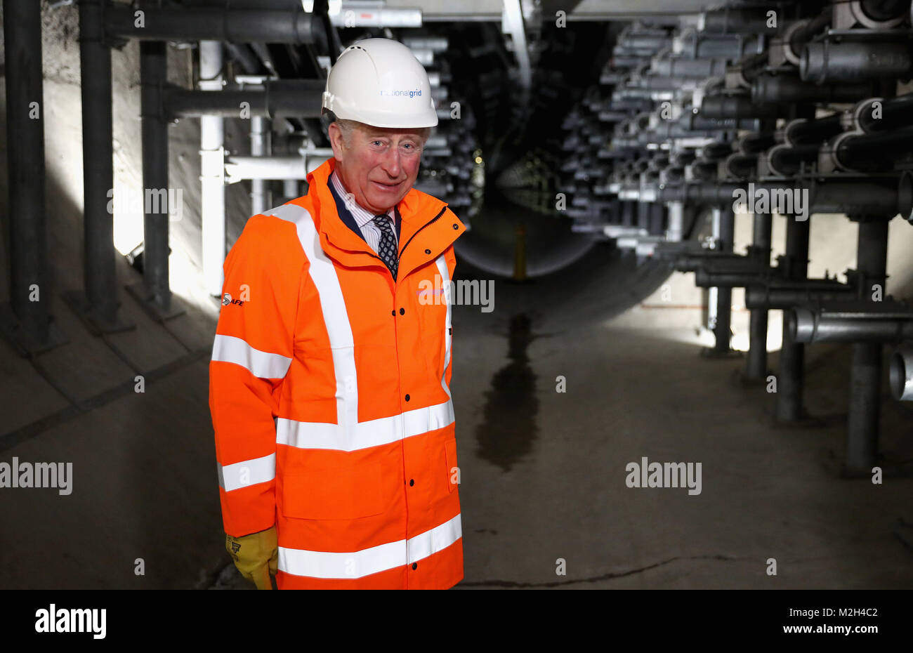 The Prince of Wales during the official opening of The National Grid's ...